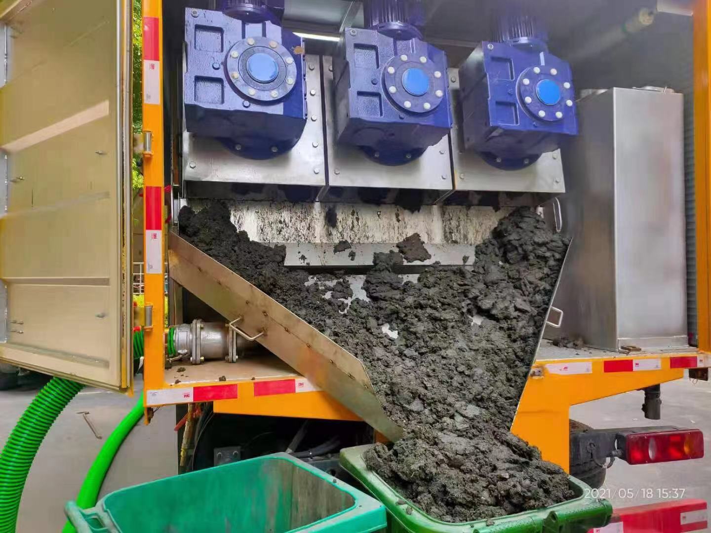 紫金化粪池清掏城市维护站-泥浆净化干湿分离处理